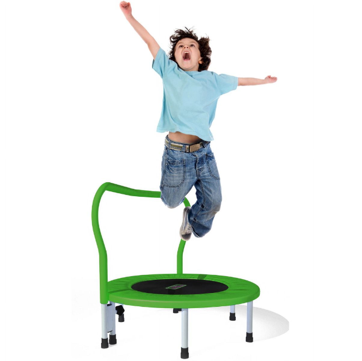 My First Trampoline 36 Inch Mini Trampoline Blue Walmart