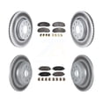 thumbnail image 1 of Transit Auto Front Rear Coated Disc Brake Rotors and Ceramic Pads Kit for Car 2018-2020 Jeep Wrangler Rubicon with Heavy Duty Brakes Code BR2 & BR6 KGT-102784, 1 of 11