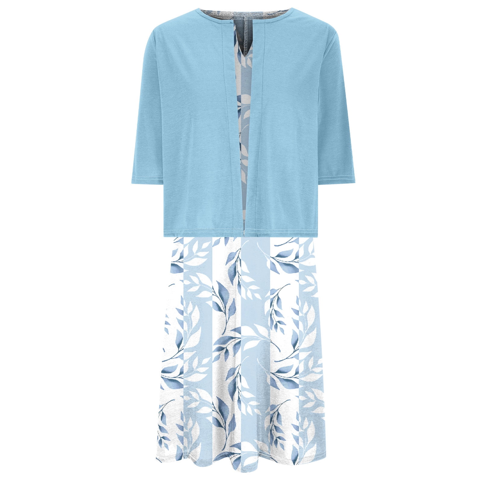 Vestido Midi Estampado Floral Rômantico Camponesa De Alça Larga