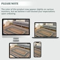 thumbnail image 5 of Braided Pattern Washable Area Rug, Super Soft Nonslip Runner for Kitchen Hallway Bathroom Entryway, 5 of 6