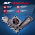 thumbnail image 5 of MOCA AUTOPARTS K03 Turbo Turbocharger Fit for 2005-2009 Audi A4 2.0L & 2005-2009 Audi A4 Quattro 2.0L, 5 of 9