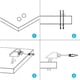 thumbnail image 4 of Soporte de carcasa de prensaestopas de entrada de cable solar para RV, barcos, caravanas, prensaestopas de entrada de cable doble solar ABS resistente a la intemperie marina, 4 of 5