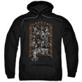thumbnail image 1 of Batman & Arkhams Gate Sweat à Capuche Adulte, Noir - 4X, 1 of 1