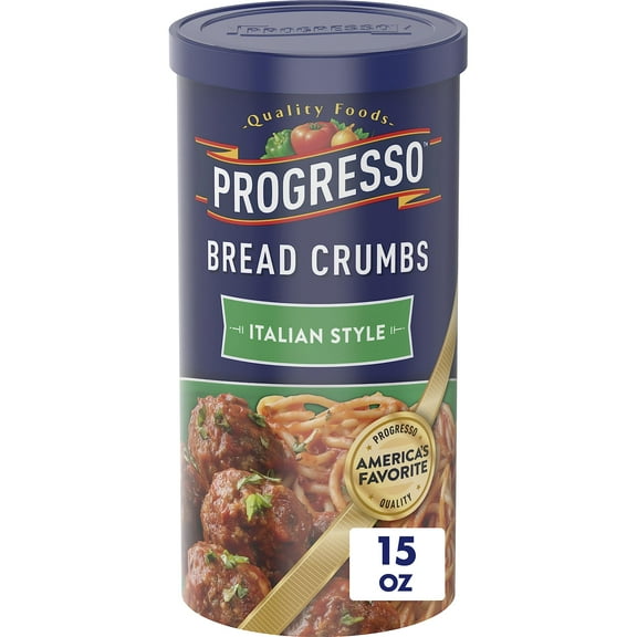 2X - Progresso, Italian Style Bread Crumbs, 15 Oz.