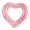 Red, variant on Women Romantic Heart Inflatable Swim Ring, 29.5 inch Anti-Roll Thickened Pool Float Swimming Aid for Outdoors Relax, Women's Birthday Gift(Pink)