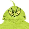 thumbnail image 4 of Dr. Seuss The Grinch Who Stole Christmas Hooded Costume Pajama Union Suit, 4 of 5