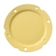 thumbnail image 3 of Plato de cerámica para cena, plato para pastel, bandeja para servir, multiusos, moderno, para queso y postre. Amarillo, 3 of 9