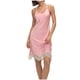thumbnail image 2 of Camisón de mujer con tirantes y encaje, ajustable, cómodo y para el hogar., 2 of 8