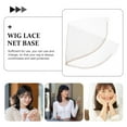 thumbnail image 3 of SKISUNO 4Pcs Lace Net Base for Wig Making Transparent Soft Lace Closure Comfortable Breathable, 3 of 6