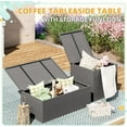 thumbnail image 2 of AECOJOY 7-Piece Metal Sectional Outdoor Furniture Set with 2 Storage Boxes, Beige, 2 of 8