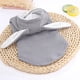 thumbnail image 4 of Disfraces para mascotas, gatos y perros pequeños, ropa con forma de orejas de conejo, abrigados, con capucha para otoño e invierno, gris XS, 4 of 11
