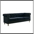 thumbnail image 2 of Chesterfield Velvet Sofa 84.65 inch for Living Room, 2 of 5