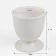 thumbnail image 2 of Ceramic Soft Hard Boiled Egg Cups Holder Set of 6 for Breakfast Brunch Soft Boiled Egg Holder egg cups -, 2 of 4