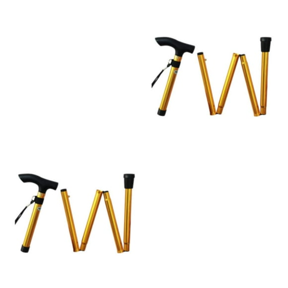 Soidarity Muletas Plegables Bastones Antideslizantes Bastones Portátiles Para Correr Trail Type3 NO3