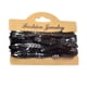 thumbnail image 1 of Rollo de lentejuelas planas de 5 yardas, cinta de hilo con ribete de lentejuelas, costura artesanal Negro, 1 of 9