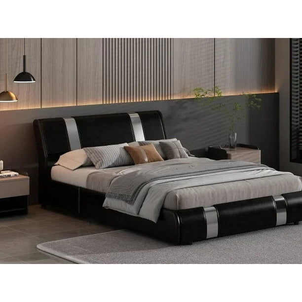 Queen Size Lift Up Storage Bed Frame with Stainless steel sheet