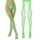 thumbnail image 3 of Mallas elásticas sexis de Color sólido para mujer, medias de red caladas transparentes, lencería recortada, medias sin entrepierna, 3 of 5