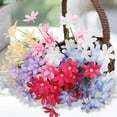 thumbnail image 4 of Artificial UV Resistant Flowers Outdoor Fake Plants Flowers Star Jasmine White Greenery Plastic Flowers Farmhouse Plants Shrubs for Hanging Planter Garden Cemetery Grave Kitchen Decor, 4 of 8