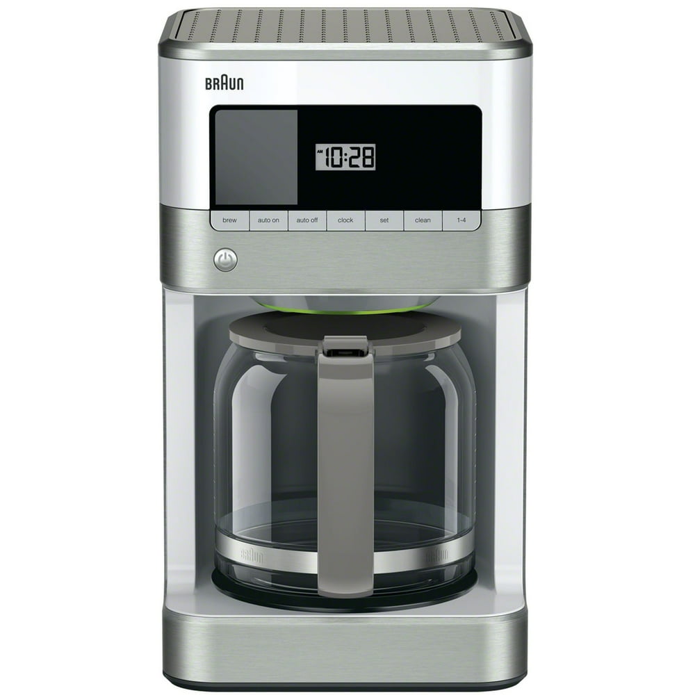 Braun BrewSense 12Cup Drip Coffee Maker, White