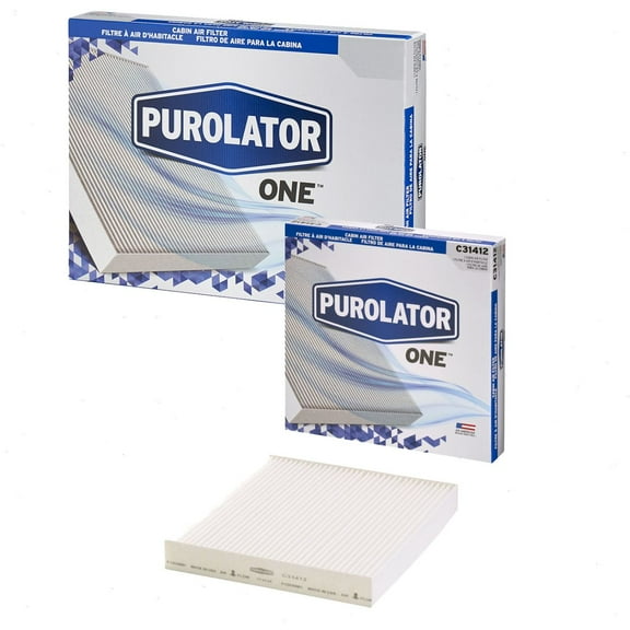 Purolator ONE C31412 Cabin Air Filter for HVAC Heating Ventilation Air Conditioning Vent Filters
