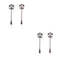 thumbnail image 3 of Injueey Micro modelo poste de luz de arena adorno fotografía telones de fondo accesorios luz de jardín decoración luces de paisaje para Modelo 1 2piezas, 3 of 6