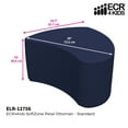 thumbnail image 2 of SoftZone® Petal Ottoman Standard - Navy, 2 of 2