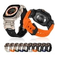 thumbnail image 3 of Correa para Apple Watch, Silicona y Titanio con Case, 3 of 3
