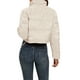 thumbnail image 5 of VISgogo, chaqueta corta para mujer, chaquetas de plumón de Color sólido a la moda, abrigo acolchado recortado, abrigo cálido de invierno VISgogo moda, 5 of 6