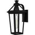 thumbnail image 7 of Quoizel Boulevard 1-Light Matte Black Outdoor Wall Lantern, 7 of 7