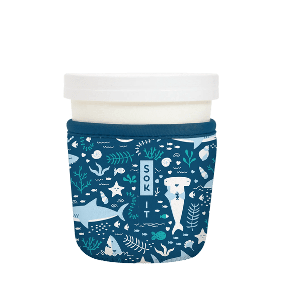 Sok It IceCreamSok Insulated Neoprene Cover Fits Tapered Pints