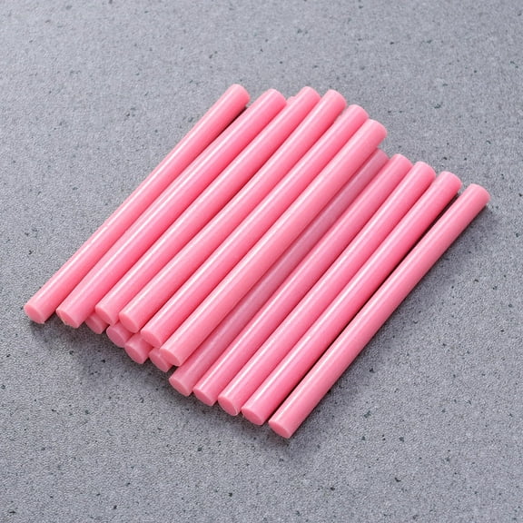BESTYASH 16Set Hot Melt Glue for Bonding Pink for Home Users