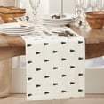 thumbnail image 2 of Saro Lifestyle Christmas Tree Table Runner, 2 of 4