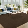thumbnail image 2 of 5x7 Dark Brown Area Rugs for Bedroom, 2 of 8