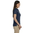 thumbnail image 2 of Devon & Jones D140SW Women's Solid Perfect Pima Interlock Polo, 2 of 2