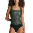 thumbnail image 6 of Commando Faux Leather Square Neck Bodysuit BDS305, 6 of 7