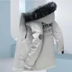 thumbnail image 2 of Chaqueta de plumón para hombre, desmontable, con cuello de pelo, chaquetas de invierno, prevención del frío y el viento y prevención del frío, chaqueta nueva para hombre, 2 of 5