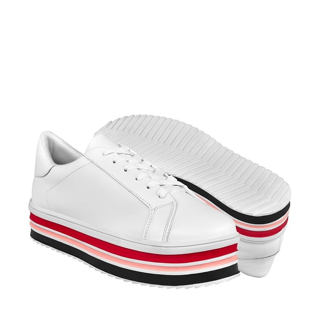TENIS CASUALES PARA DAMA STYLO 11172 BLANCO