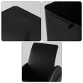 thumbnail image 3 of Bote de basura Tyminin con tapa abatible de plástico, 16 L, negro, 3 of 7