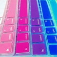 thumbnail image 4 of Huanledash Colorful Soft Silicone Keyboard Cover for Apple Pro US Version Laptop, 4 of 8