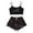 H-Hot Pink624, variant on XIAONU Breathable Short Sleeve Pajama Set for Women Graphic Turn Down Collar Halloween Nightwear