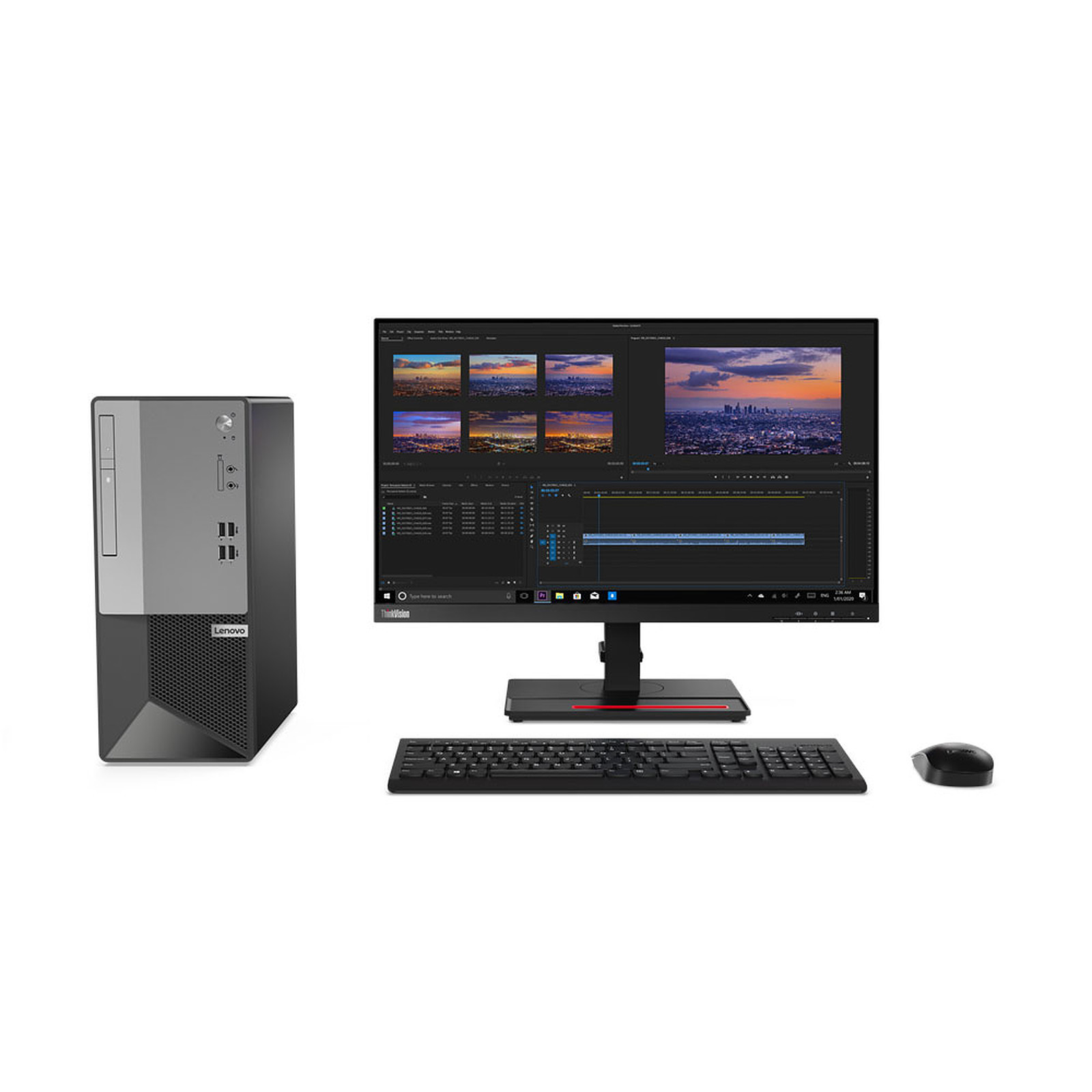 Lenovo V50t G2 Desktop, Intel Core i9-11900K Upto 5.2GHz, 32GB RAM