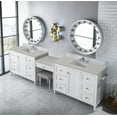 thumbnail image 3 of James Martin Vanities 301-V122-Du-3Esr Copper Cove Encore 122" Free Standing Double Basin, 3 of 5