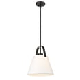 thumbnail image 3 of 743P12-BN-Z-Lite-Z-Studio - 1 Light Pendant In Farmhouse Style-14 Inches Tall and 12.5 Inches Wide-Brushed Nickel Finish, 3 of 7