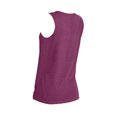 thumbnail image 6 of ZEHJUHAN Women's Solid Color V-Neck Sleeveless Tank Top - Basic Stretchy Summer Tee Purple，XL, 6 of 7