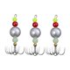 thumbnail image 4 of Jigs de calamar de 3 piezas colocados con ganchos de pesca de boquilla de plantilla de anzuelo, 4 of 8