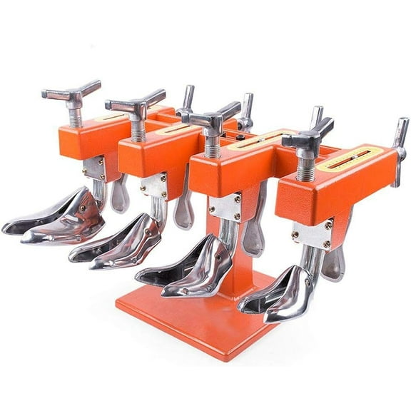 EQCOTWEA 4 Heads Shoe Stretcher Shoe Expander Repair Machine for Cobbler and Shoemaker