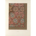 thumbnail image 2 of Jules Bourgoin 18x24 Gold Ornate Framed and Double Matted Museum Art Print Titled - The Elements of Arabic Art Pl 200 (1879), 2 of 4