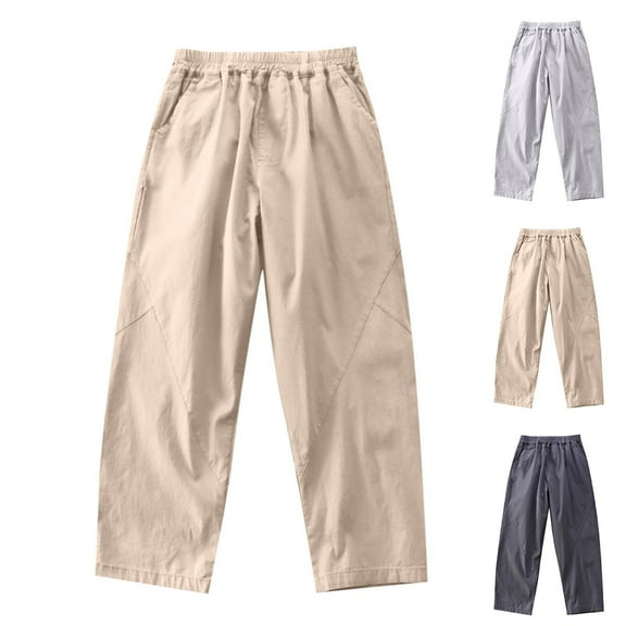 Antinious Toddler Boys Sweatpants Pants Solid Loose Elastic Waist go Pants,Boys Girls Pants,Kids Jogger Pants,Dark Gray,150