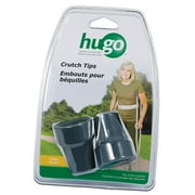 Hugo Rubber Contoured Crutch Tips, Pair, Large