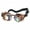 Copper, variant on SAYFUT Vintage Steam puSAYFUT Victorian Style Goggles Rainbow Kaleidoscope Goth Cosplay Party Sunglasses